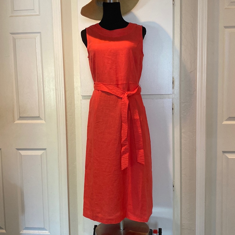 NWOT UNWORN Nicole Miller New York Linen Dress (4)